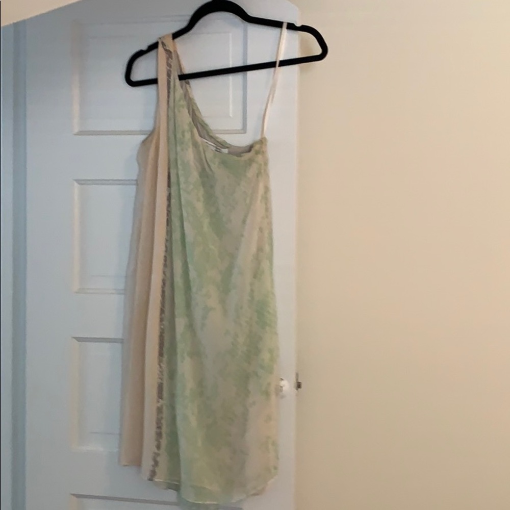 Diane Von Furstenberg one shoulder dress